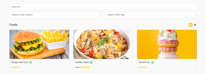 Foodies Template Food