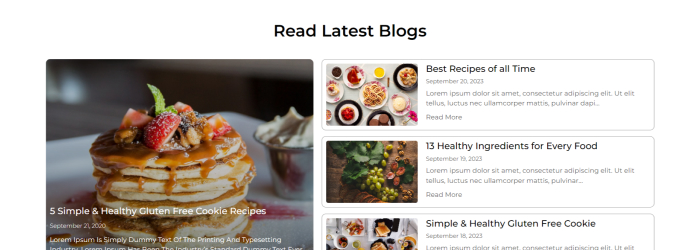 Foodoholic Template Blogs